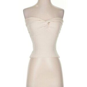 Ivory Twist Tube Top